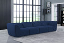 Miramar - 4 Seat Modular Sofa - Meridian Furniture - Stationary Sectionals - Elite Enclave Home
