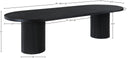 Belinda - Dining Table - Meridian Furniture - Dining Tables - Elite Enclave Home