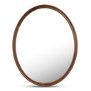 Alcott - Accent Oval Mirror - Dark Brown - Moe's Home Collection - Accent Mirrors - Elite Enclave Home