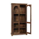 Zion - 2 Door Armoire - Natural - Classic Home - Display Cabinets - Elite Enclave Home