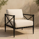 Willow - Outdoor Accent Chair - Cream - Moe's Home Collection - Accent Chairs - Elite Enclave Home