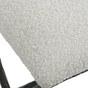 Brisby - Gray Fabric Small Bench