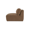 Matina - Slipper Chair - Taupe - Moe's Home Collection - Stationary Chairs - Elite Enclave Home