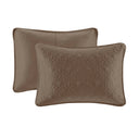Quebec - King Reversible Bedspread Set - Mocha