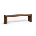 Glendale - 64" Dining Bench - Toasted Chestnut - Classic Home - Dining Benches - Elite Enclave Home
