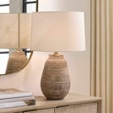 Tonachio - Etched Urn Table Lamp - Brown - Uttermost - Table Lamps - Elite Enclave Home