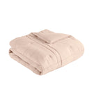Porter - California King Soft Washed Pleated Comforter Set - Blush