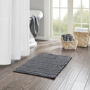 Lasso - 24" x 44" Chain Stitch Rug - Charcoal - Madison Park - Rug Sets - Elite Enclave Home