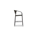 Zola - Outdoor Bar Stool - Dark Brown - Moe's Home Collection - Bar Height (28" - 30") - Elite Enclave Home