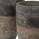Emberwash - Planters (Set of 2) - Black / Brown