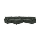 Caplan - 6 Piece Modular Sectional With Ottoman - Classic Home - 2 Piece Living Room Sets - Elite Enclave Home