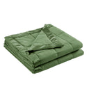 Windom - Full/Queen Lightweight Down Alternative Blanket With Satin Trim - Green