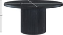 Belinda - Oak Veneer Table - Meridian Furniture - Dining Tables - Elite Enclave Home