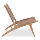 Palma - Outdoor Lounge Chair - Warm Brown - Moe's Home Collection - Lounge Chairs - Elite Enclave Home