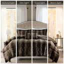 Zuri - Comforter (Set of 4) - Brown