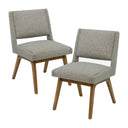 Boomerang - Dining Chair (Set of 2) - Light Gray - INK+IVY - Chair Sets - Elite Enclave Home