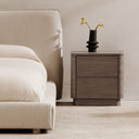 Round Off - Tall Nightstand - Dark Brown - Moe's Home Collection - Accent Nightstands - Elite Enclave Home