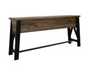 Loft Brown - Counter Height Sofa Table - Two Tone Gray / Brown