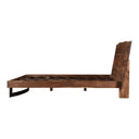 Bent - Queen Size Bed - Natural Stain - Moe's Home Collection - Slat Beds - Elite Enclave Home