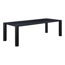 Post - Large Dining Table - Black Oak - Moe's Home Collection - Dining Tables - Elite Enclave Home