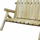 Wood Loveseat - Natural