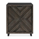 Barrett - Oak Cabinet - Dark Charcoal - Uttermost - Accent Cabinets - Elite Enclave Home