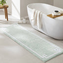 Evan - 24" x 40" Tufted Bath Rug - Seafoam - Madison Park - Bath Rugs & Mats - Elite Enclave Home