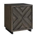 Barrett - Oak Cabinet - Dark Charcoal - Uttermost - Accent Cabinets - Elite Enclave Home