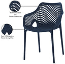 Mykonos - Outdoor Dining Chair (Set of 2) - Meridian Furniture - Chair Sets- Elite Enclave Home