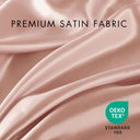 Satin - King Wrinkle Free Luxurious (Set of 6) - Blush