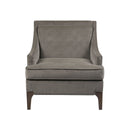 Anna - Arm Accent Chair - Light Gray
