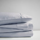 600 Thread Count - Cooling Cotton Blend 4 Piece King Sheet Set - Blue