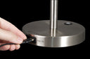 LED Adjustable Desk Lamp - Brushed Silver