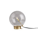 Metal Globe Table Lamp - Brass