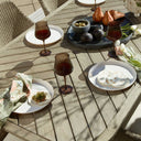 Harbor - Herringbone Indoor-Outdoor Dining Table - Brown