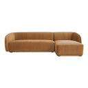 Faye - Right Sectional - Tan - Moe's Home Collection - Stationary Sectionals - Elite Enclave Home