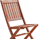 Folding Chairs (Set of 2) - Brown