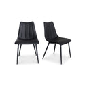 Alibi - Dining Chair (Set of 2) - Matte Black - Moe's Home Collection - Chair Sets - Elite Enclave Home