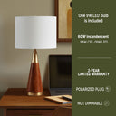 Chrislie - Table Lamp - Gold / Brown - INK+IVY - Table Lamps - Elite Enclave Home
