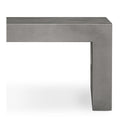 Lazarus - Outdoor Bench - Gray - Moe's Home Collection - Benches - Elite Enclave Home