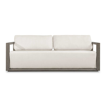 Remsen - Outdoor Sofa - Gray / Oyster White