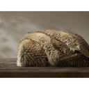 Botswana Animal - 60x80" Faux Fur Throw Blanket - Bobcat - Harbor House - Throws - Elite Enclave Home