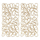 In The Loop - Wall Art (Set of 2) - Gold