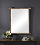Abanu - Ribbed Dressing Mirror - Uttermost - Vanity Mirrors - Elite Enclave Home