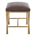 Reform - Small Bench - Gold - Uttermost - Accent Benches- Elite Enclave Home