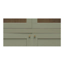 Hannah - Tall Display Cabinet - Green - Moe's Home Collection - Display Cabinets - Elite Enclave Home