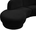 Rosa - Sectional - Meridian Furniture - Stationary Sectionals - Elite Enclave Home