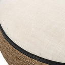 Island - Straw Storage Ottoman / Coffee Table