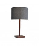 Cozy Cabin Table Lamp - Walnut Wood