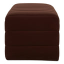 Verity - Bench - Warm Brown - Moe's Home Collection - Upholstered Benches - Elite Enclave Home